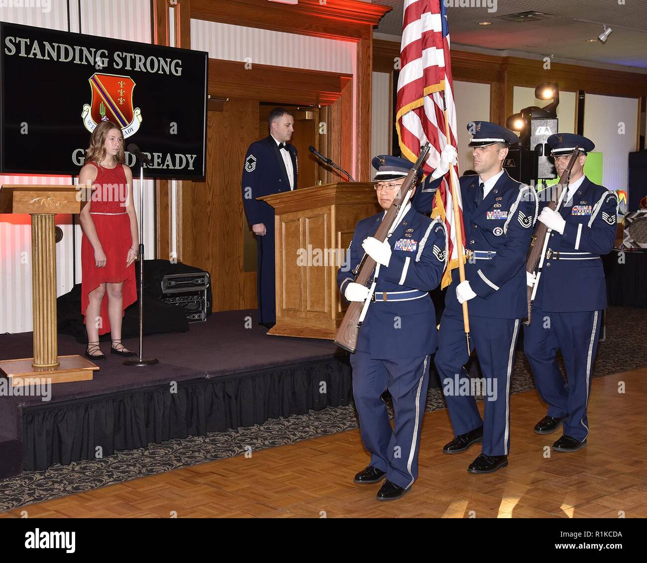 semi formal military event
