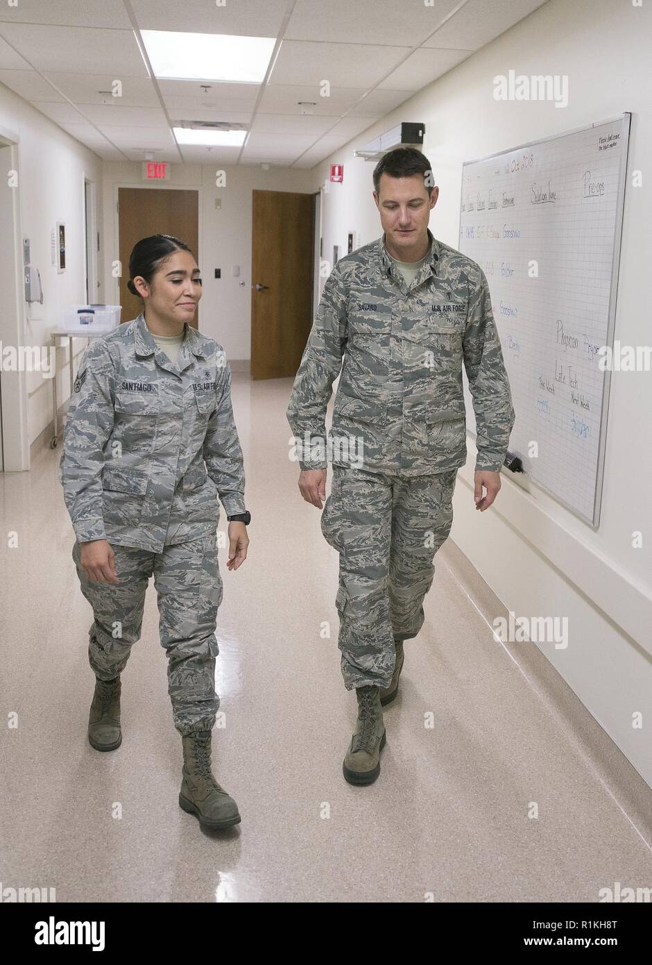 Dr. (Lt. Col.) Dillon Savard, 55th Medical Operations Squadron director