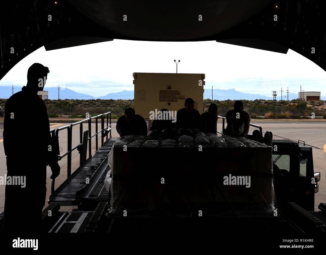Airmen from the 49th Logistics Readiness Squadron and the 635th ...
