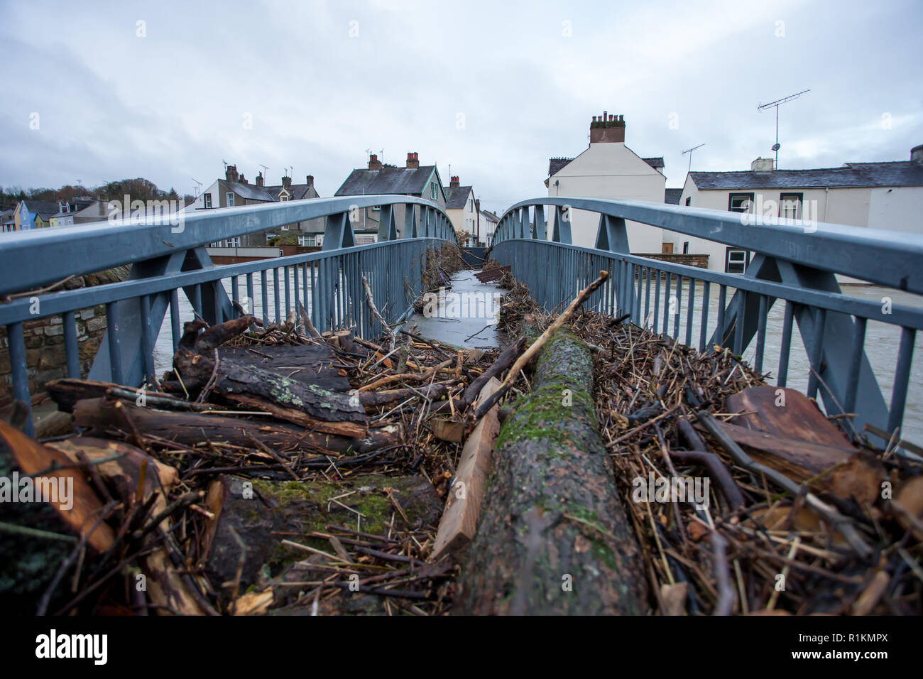 Cockermouth Floods 2015 - Lake District Cumbria Stock Photo