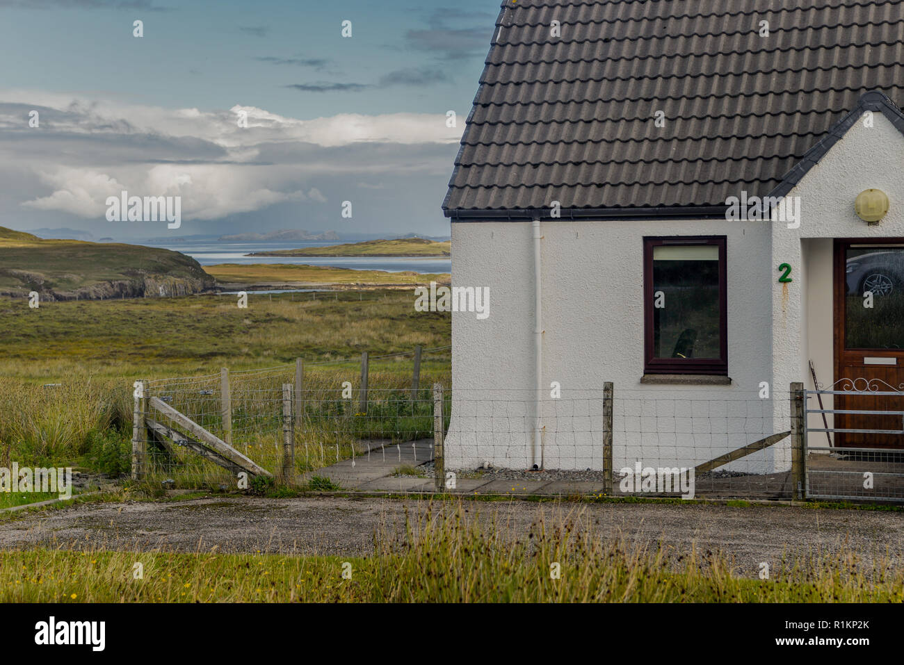 Cottage in the Isle of Skye, Scotland Stock Photo - Alamy