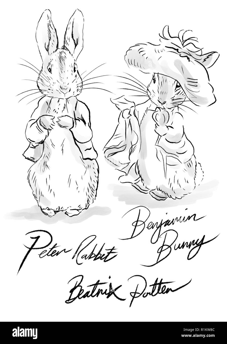 Benjamin Peter Rabbit Coloring Pages Coloring Pages