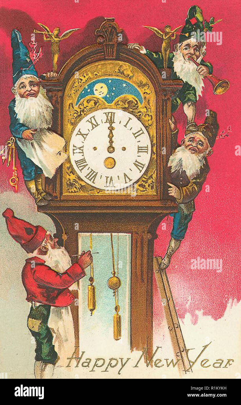 Cherah97: Vintage Happy New Year Images