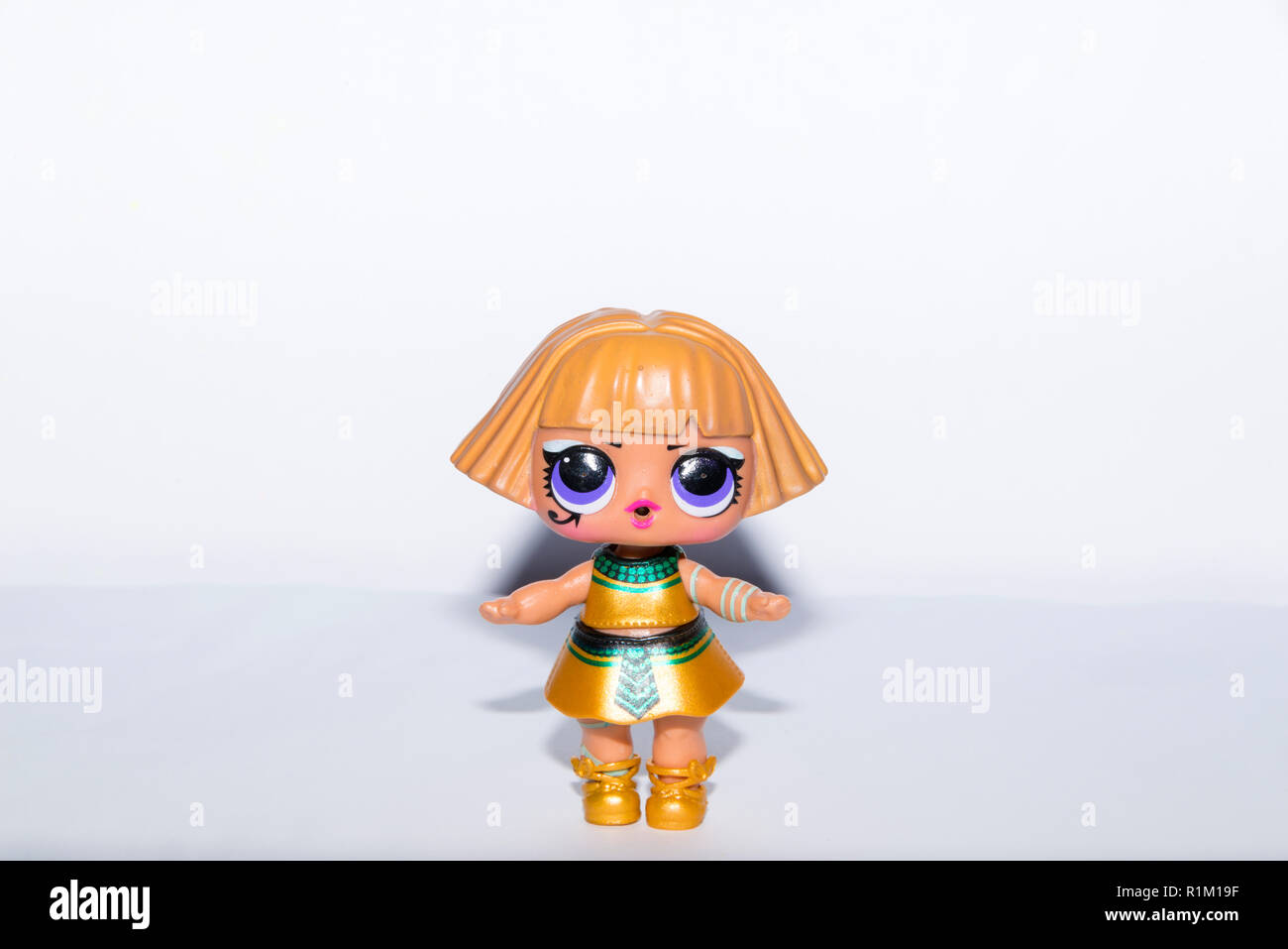 lol doll yellow hair