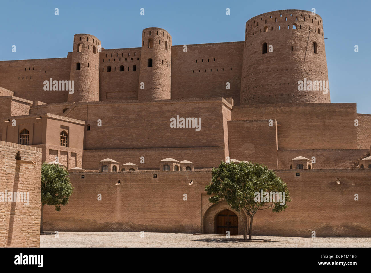 The Citadel of Herat also known as the Citadel of Alexander, Afghanistan Stock Photo