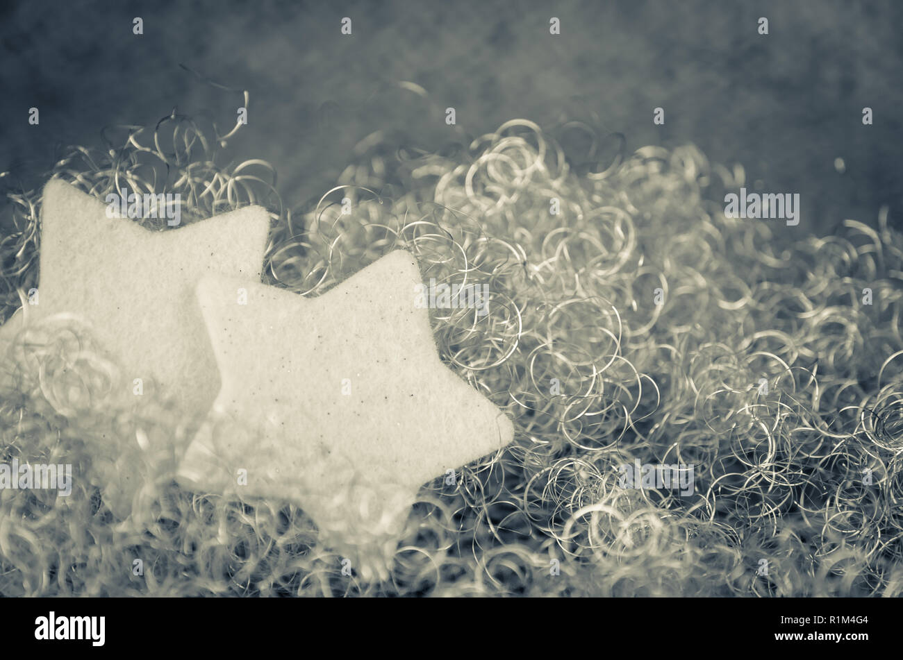white christmas stars in shining golden background Stock Photo - Alamy