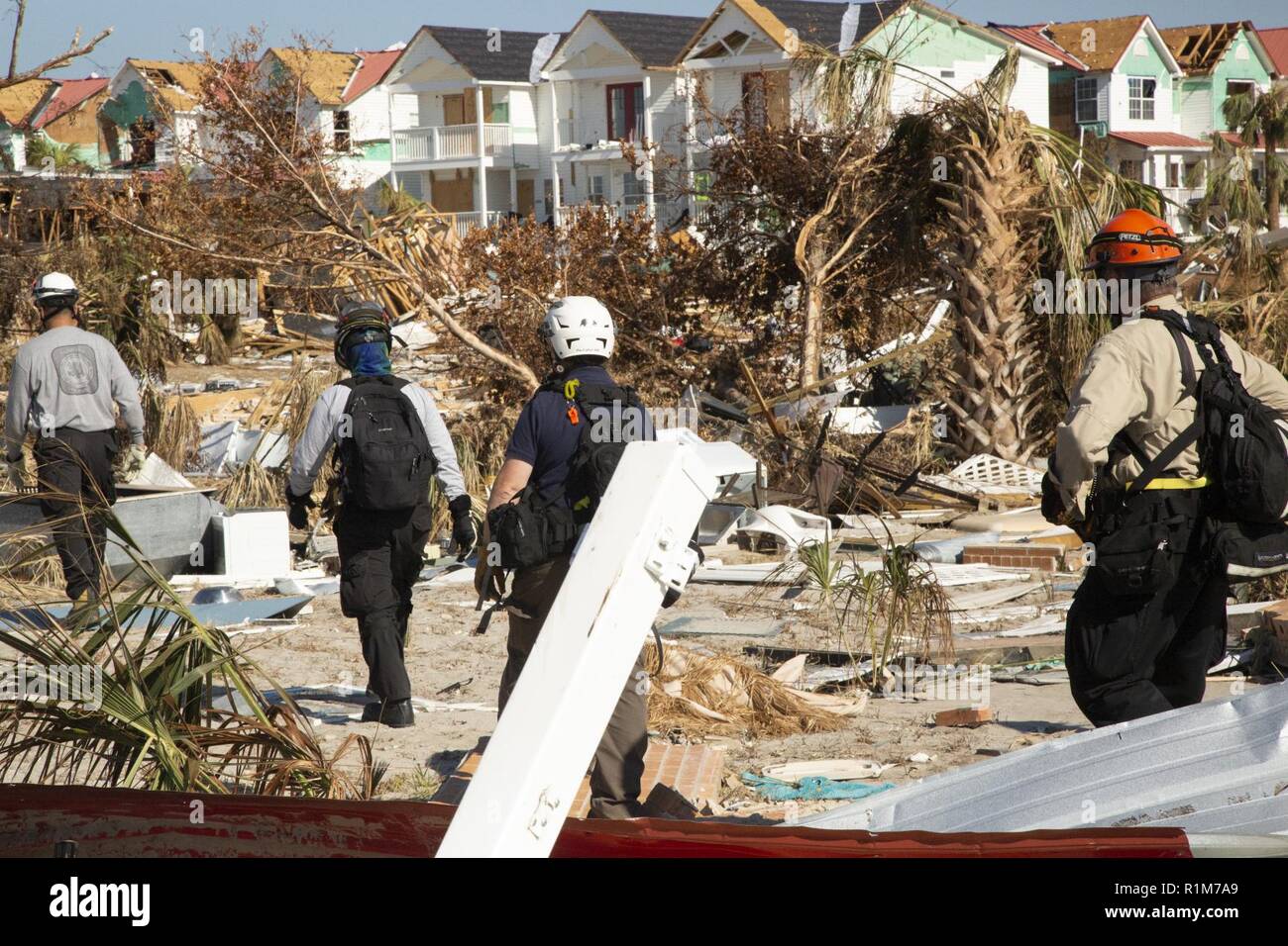 Mexico Beach, Fla., October 18, 2018 – Florida Task Force 3, Urban ...