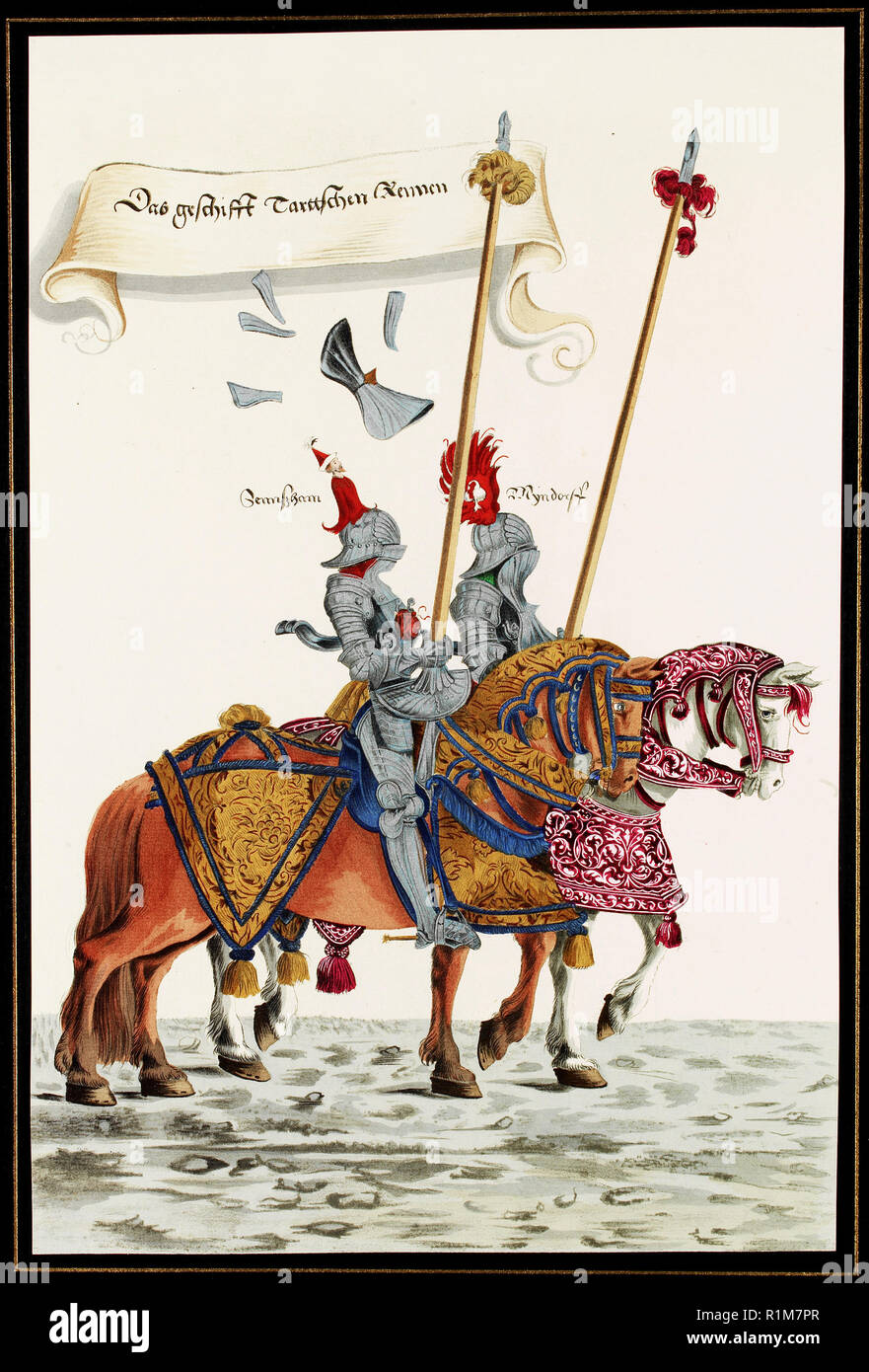 13th Century Knights with Lances 2