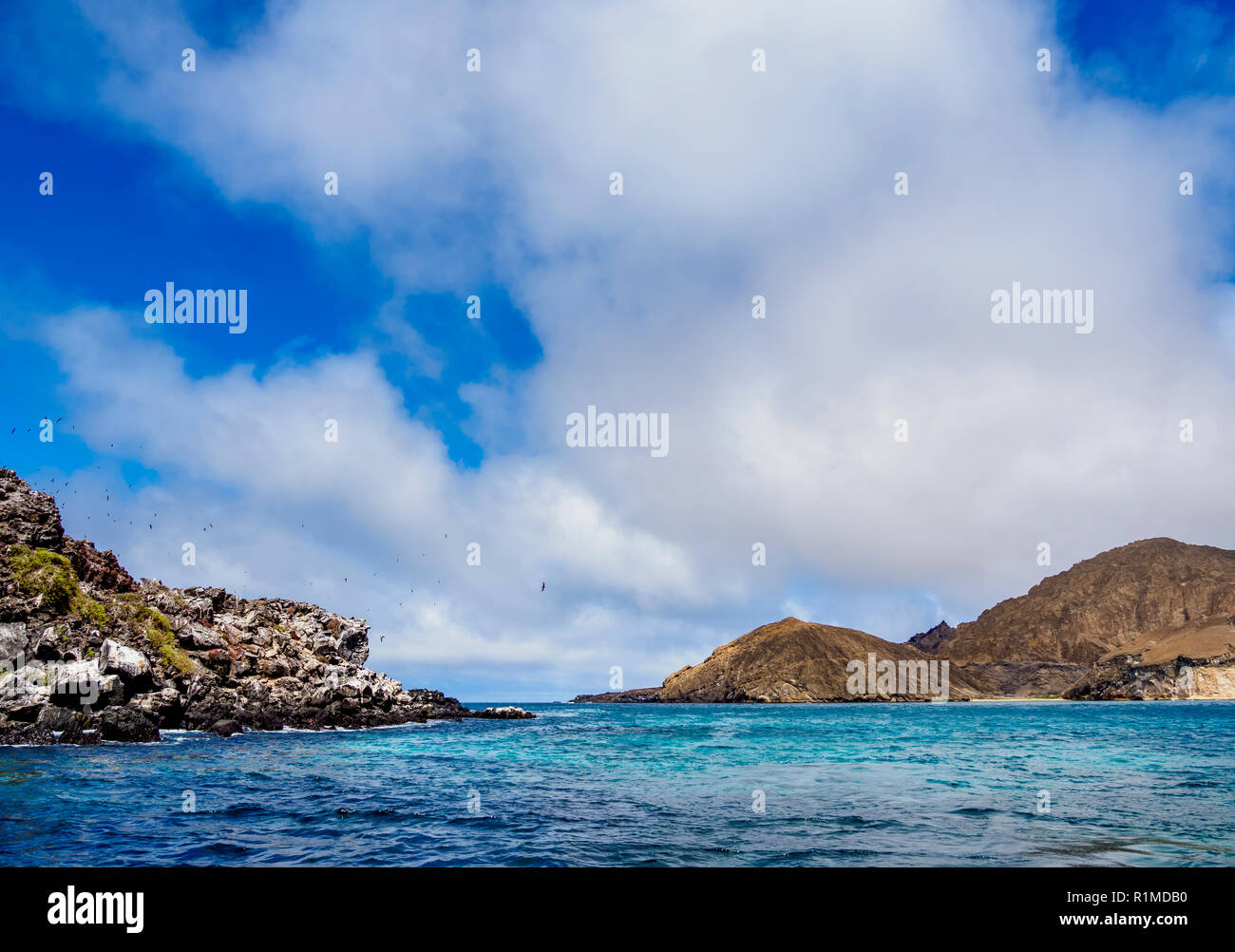Landscape of Punta Pitt, San Cristobal or Chatham Island, Galapagos