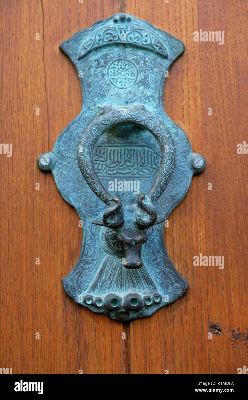 old door knockers were quite aesthetic Stock Photo Alamy