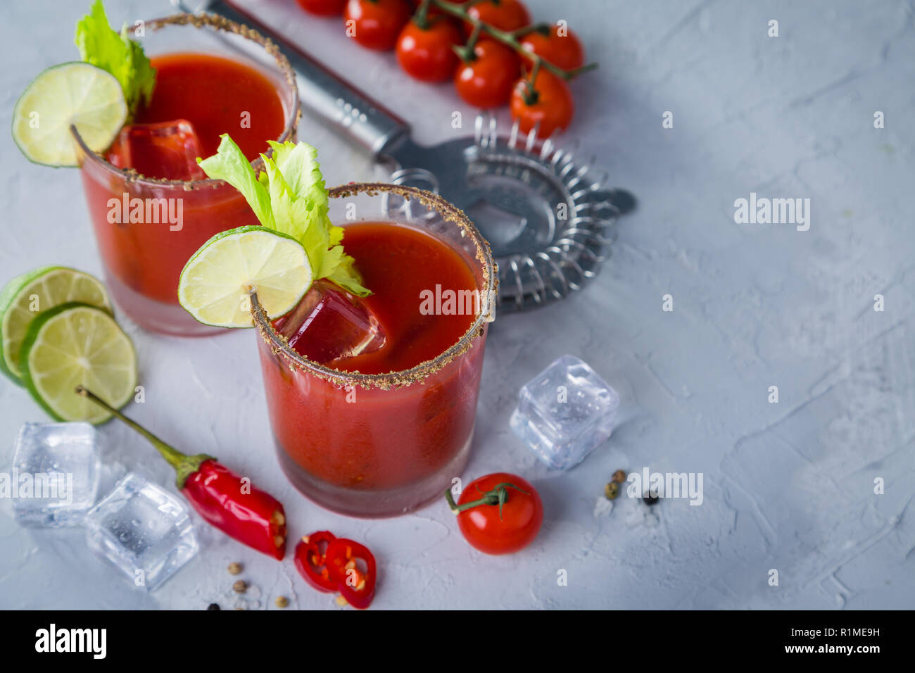Bloody mary glass hires stock photography and images Alamy