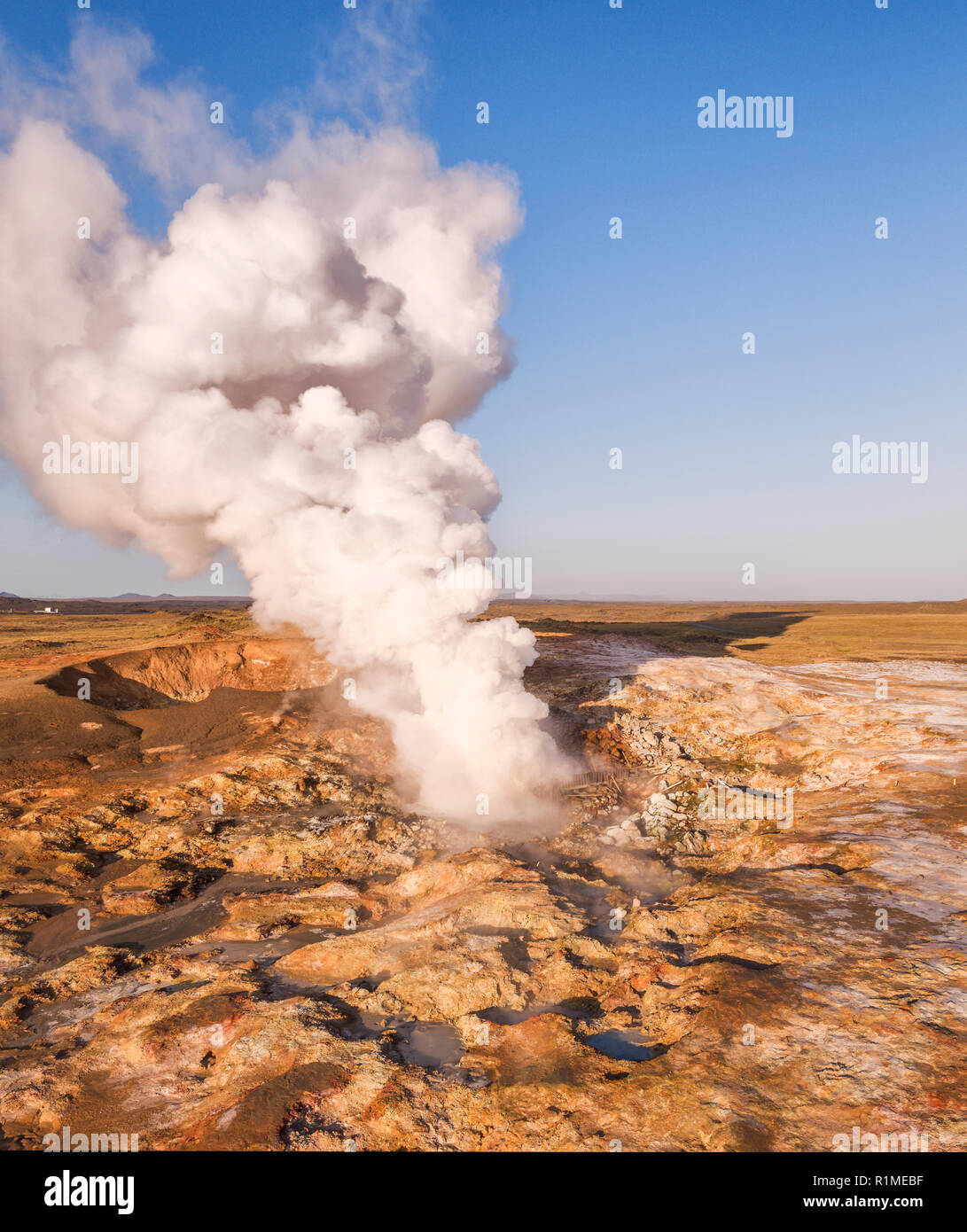 Gunnuhver Hot Spring Reykjanes Peninsula Iceland Stock Photo Alamy Gunnuhver Hot Spring Reykjanes Peninsula Iceland Stock Photo Alamy