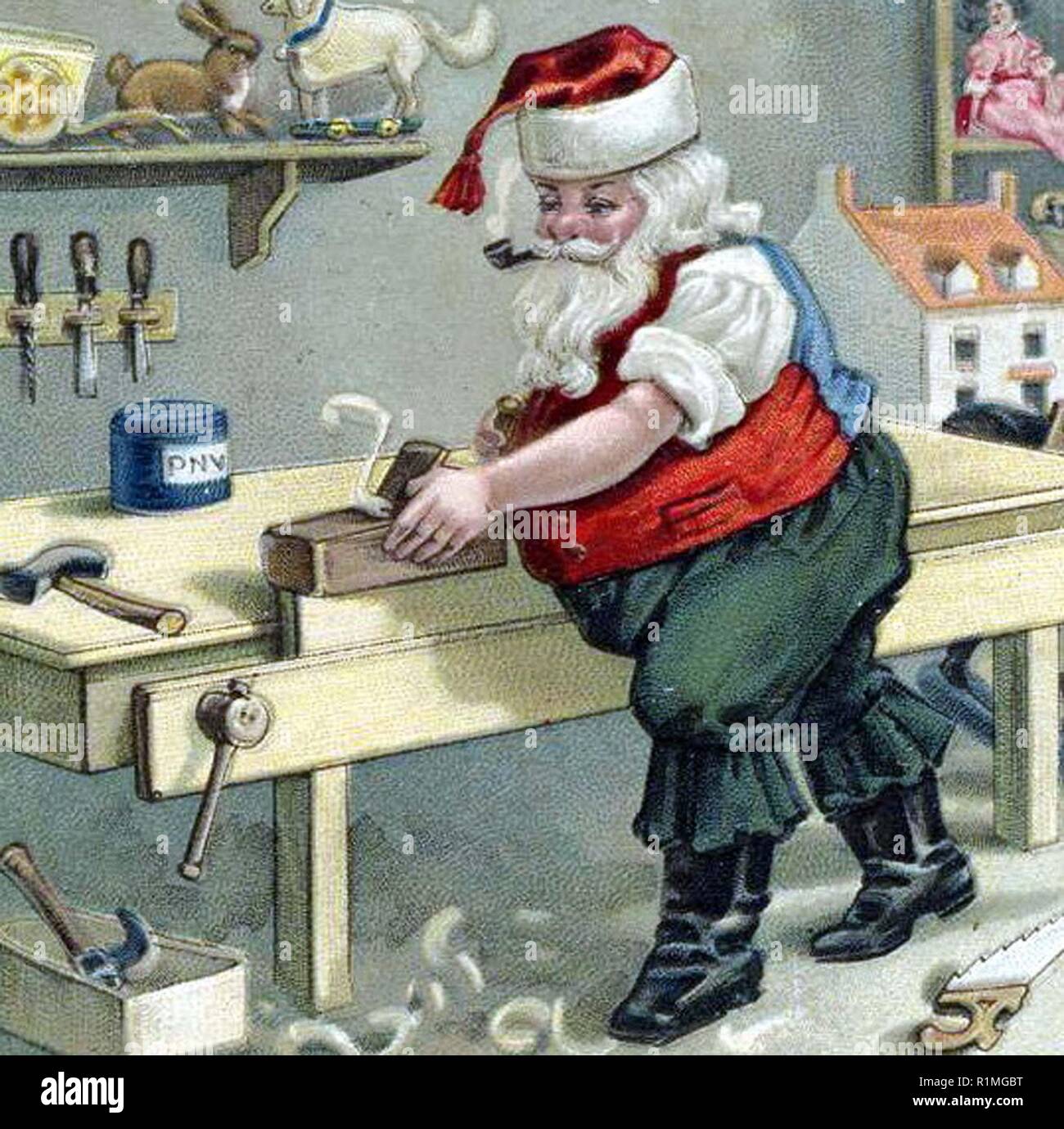 St nicolas christmas vintage hi-res stock photography and images - Alamy