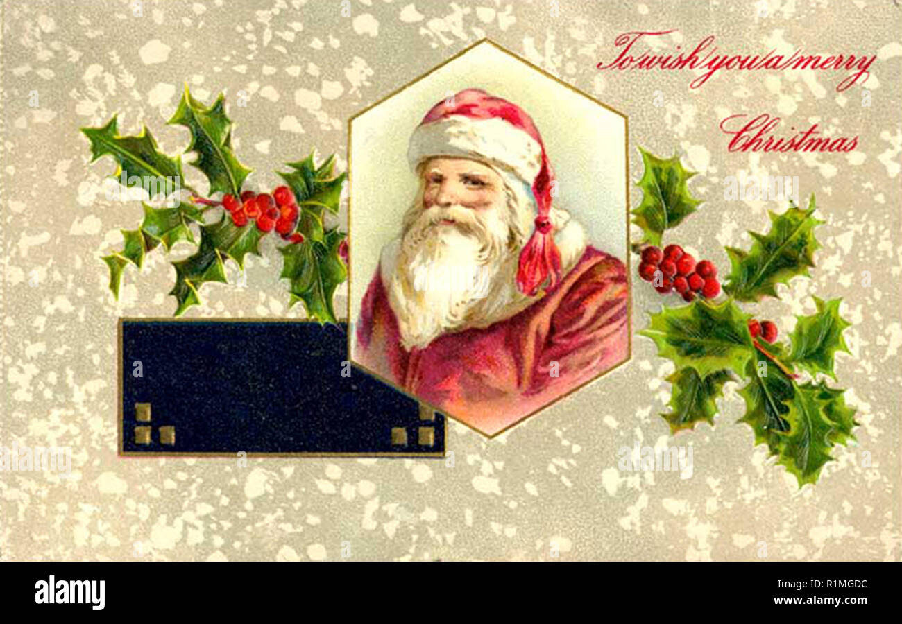 St nicolas christmas vintage hi-res stock photography and images - Alamy