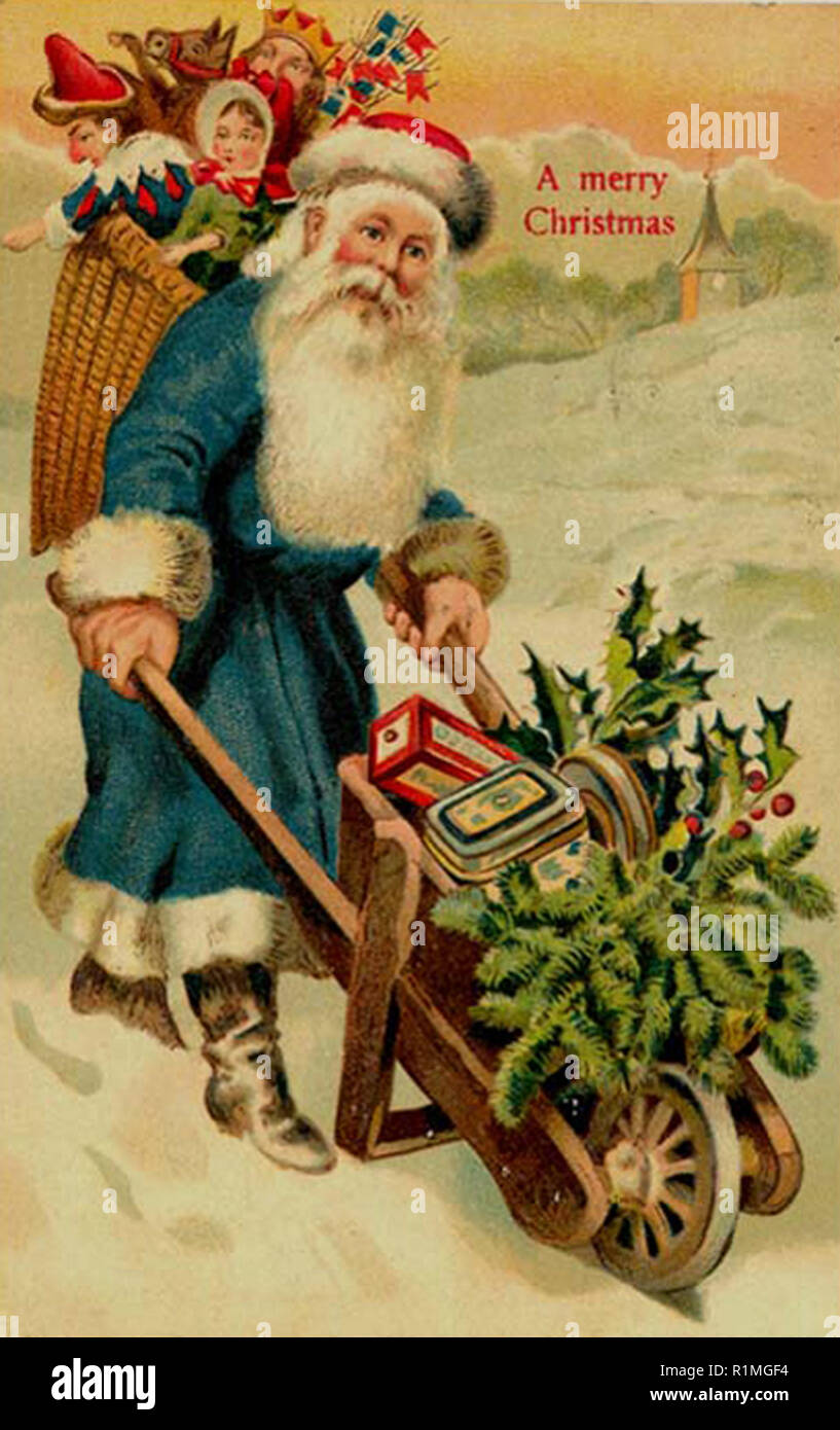 St nicolas christmas vintage hi-res stock photography and images - Alamy