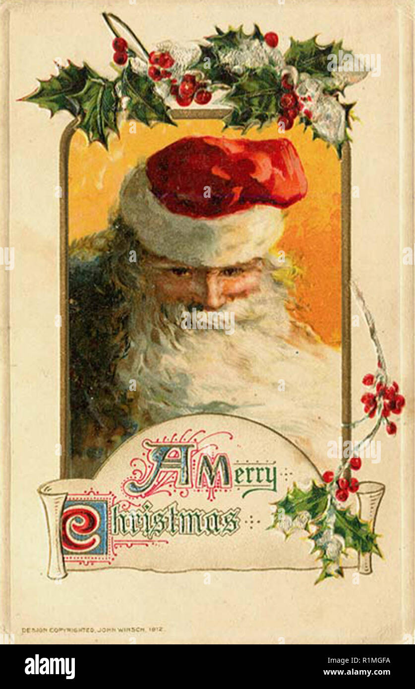 St nicolas christmas vintage hi-res stock photography and images - Alamy
