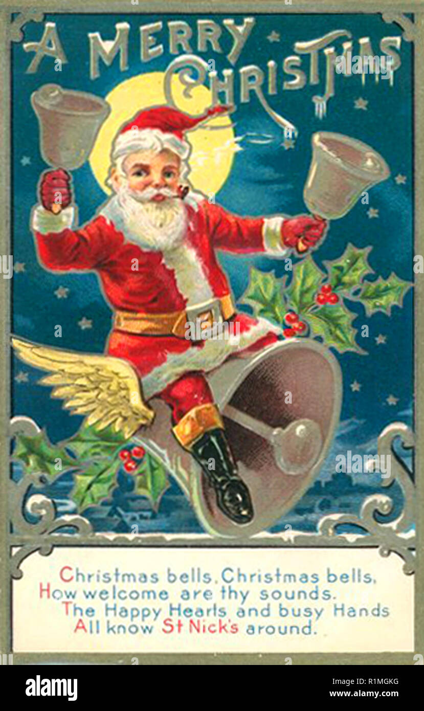 St nicolas christmas vintage hi-res stock photography and images - Alamy