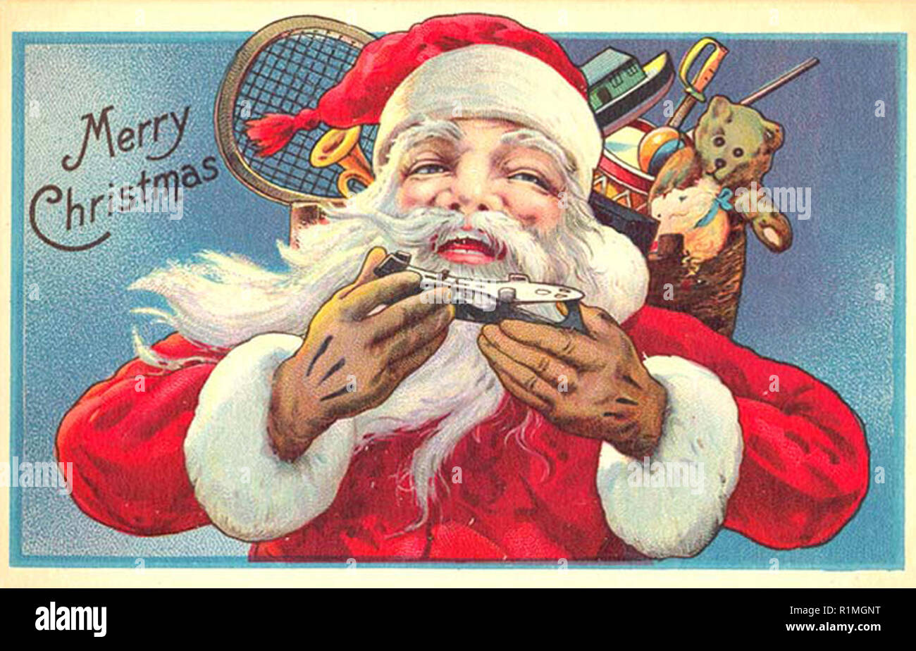 St nicolas christmas vintage hi-res stock photography and images - Alamy