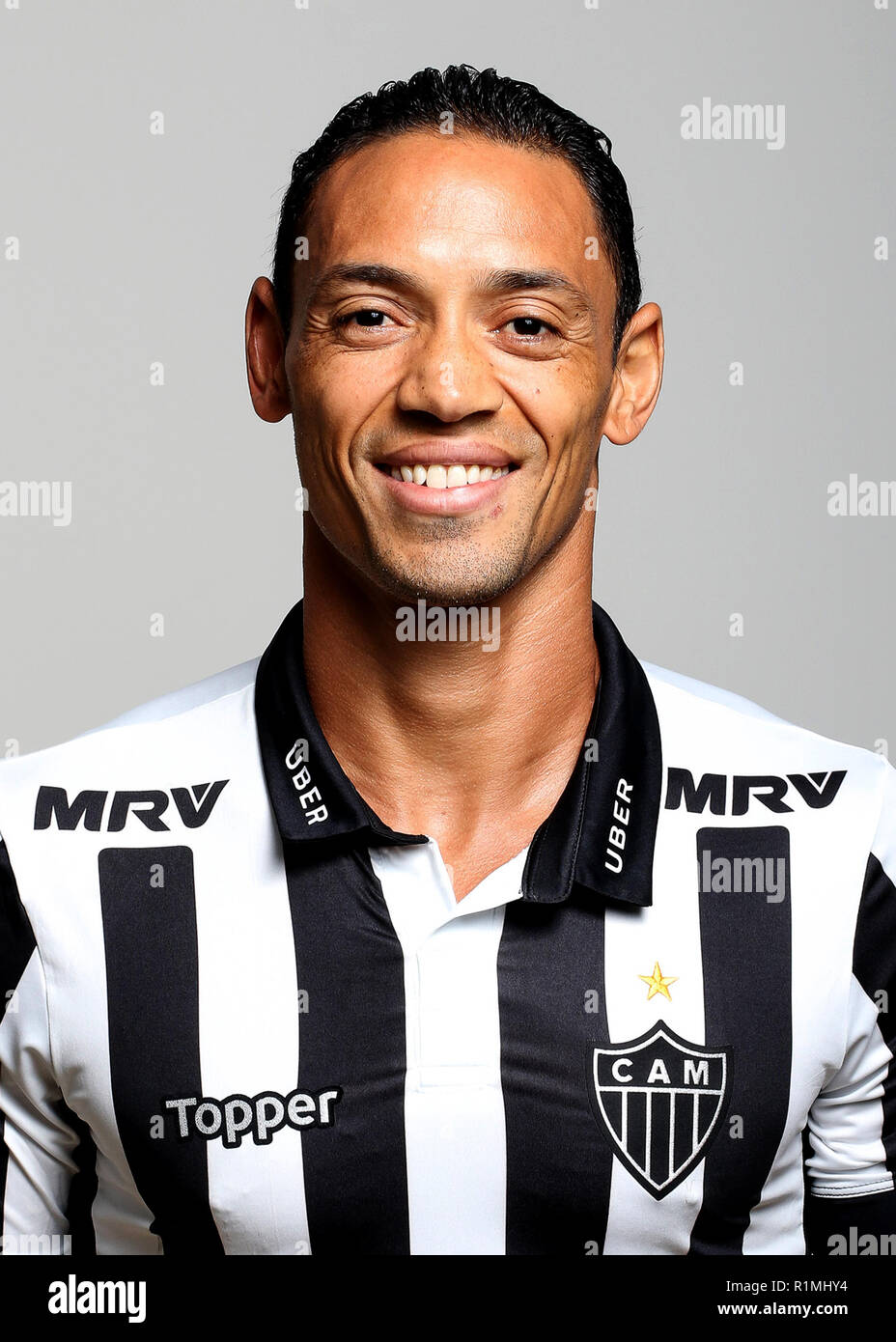 Brazilian Football League Serie A 2018 /  ( Clube Atletico Mineiro ) -  Ricardo Oliveira Stock Photo