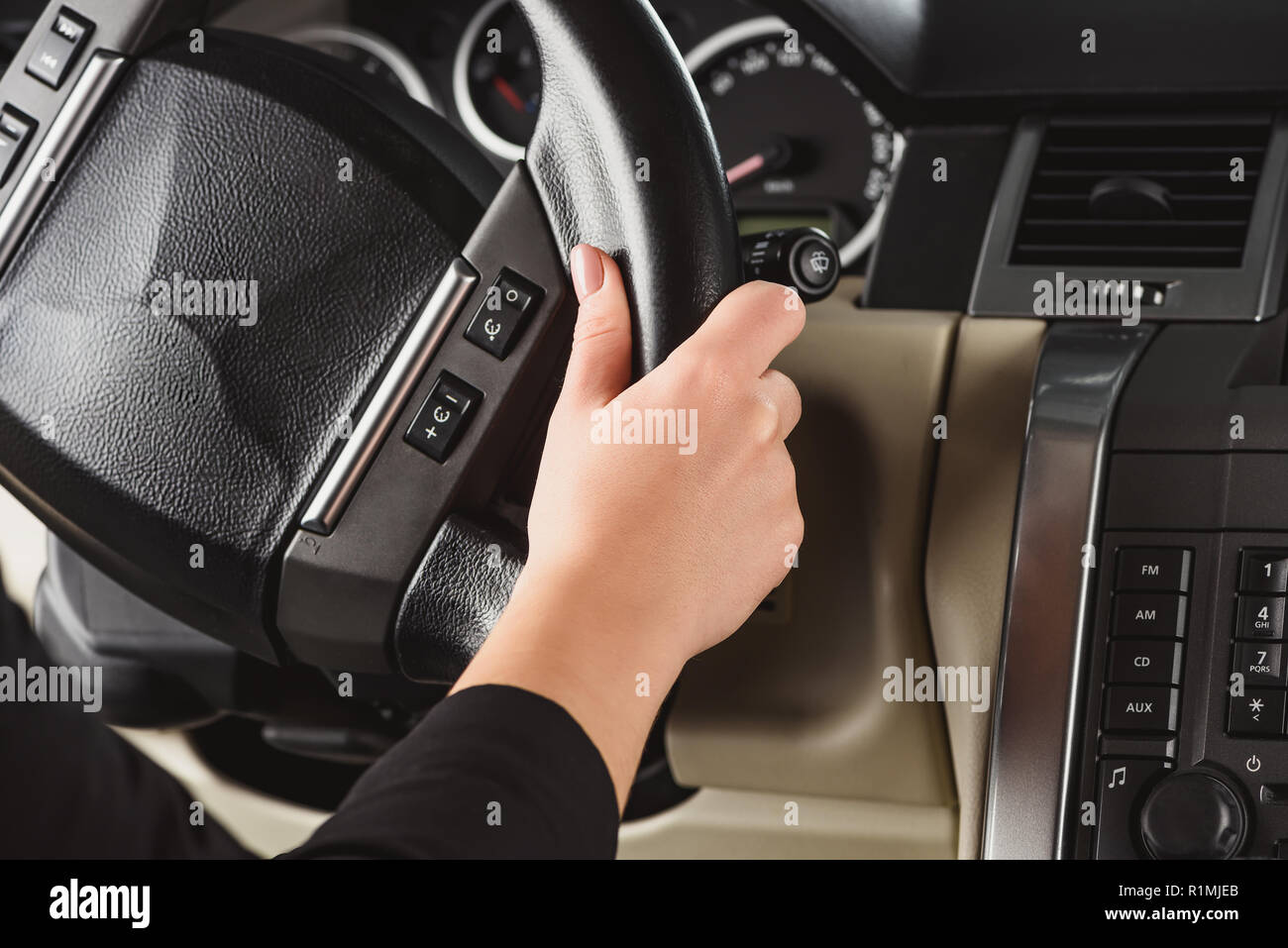 Studio car steering wheel hi-res stock photography and images - Alamy
