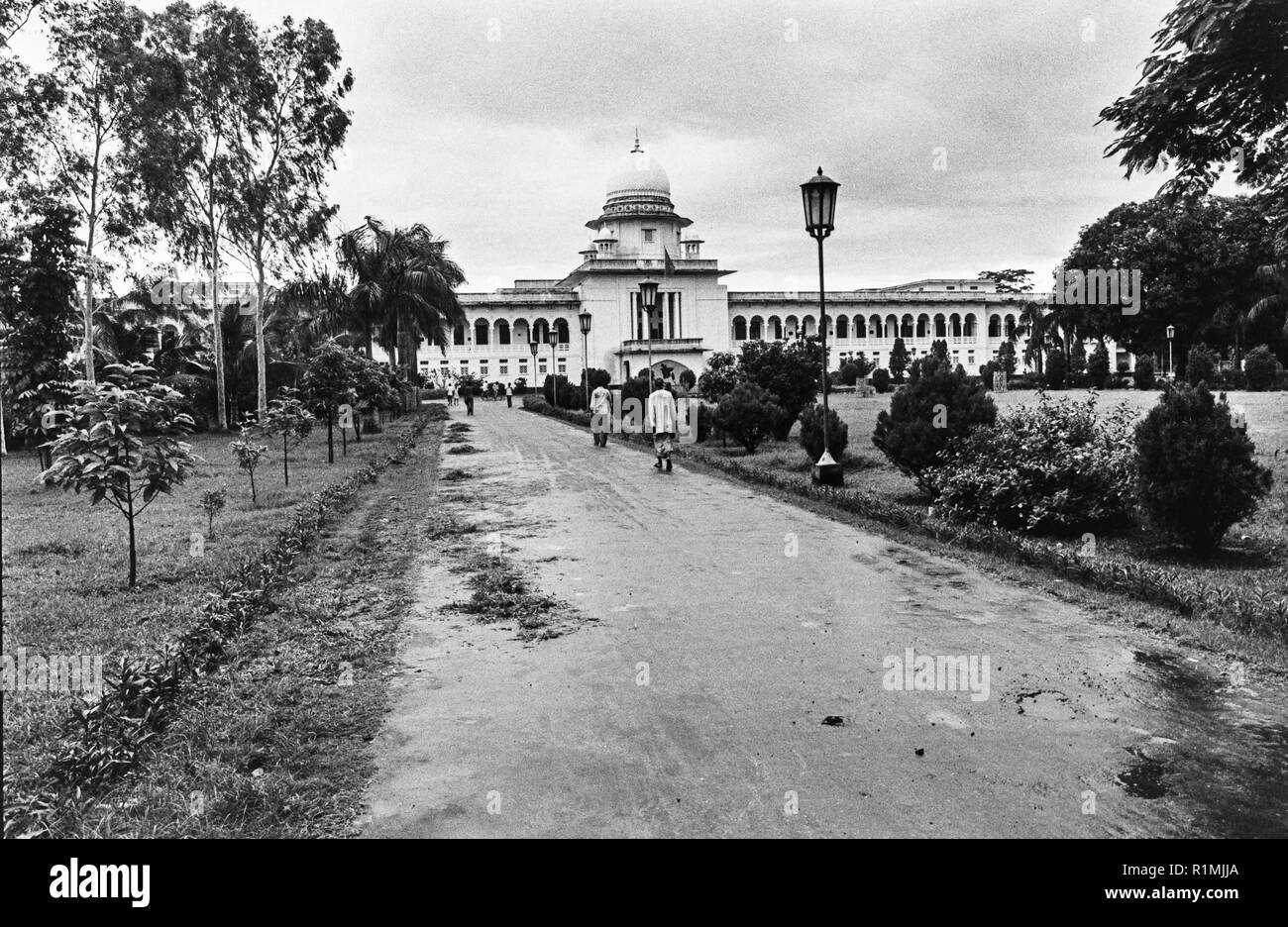 Colonial era High Court buildings, Dhaka 1980 Stock Photo