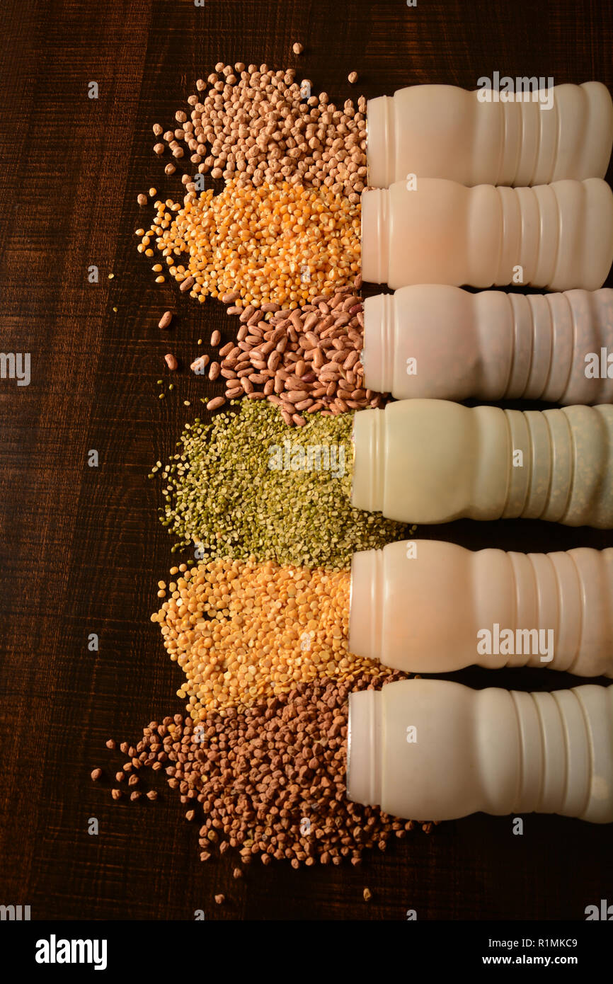 beans, lentils and pea Stock Photo Alamy