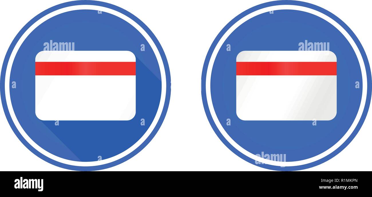 Flat online shopping round Stock Vector Images Alamy