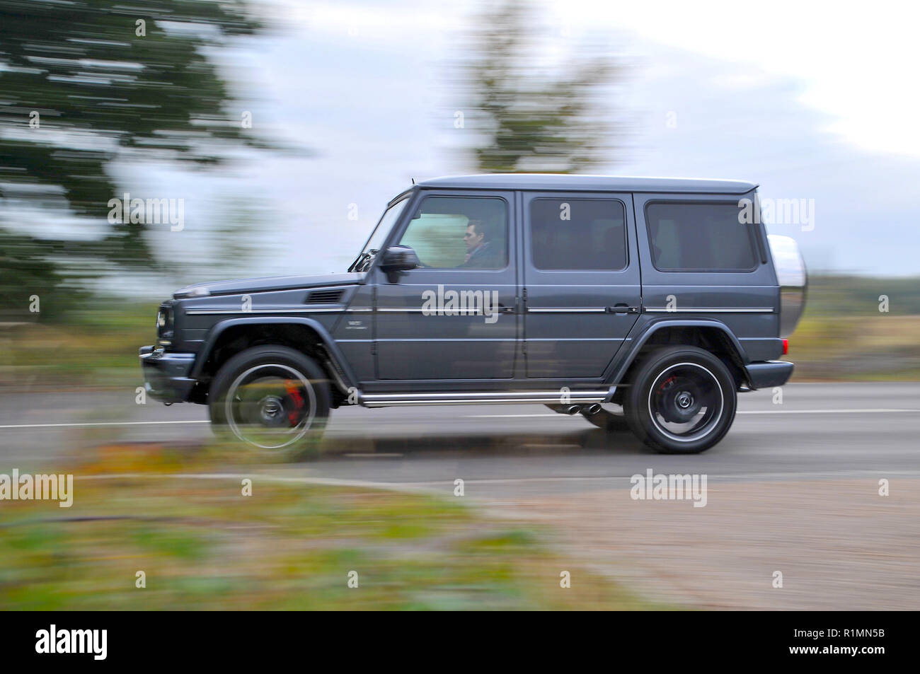 2012 Mercedes Amg G Wagen German Suv Off Roader Stock Photo