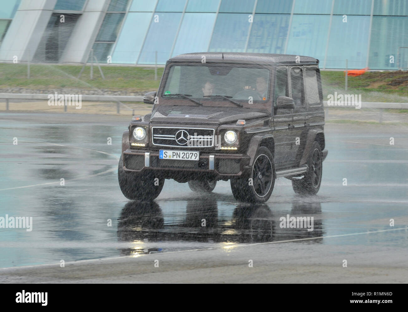 2012 Mercedes Amg G Wagen German Suv Off Roader Stock Photo