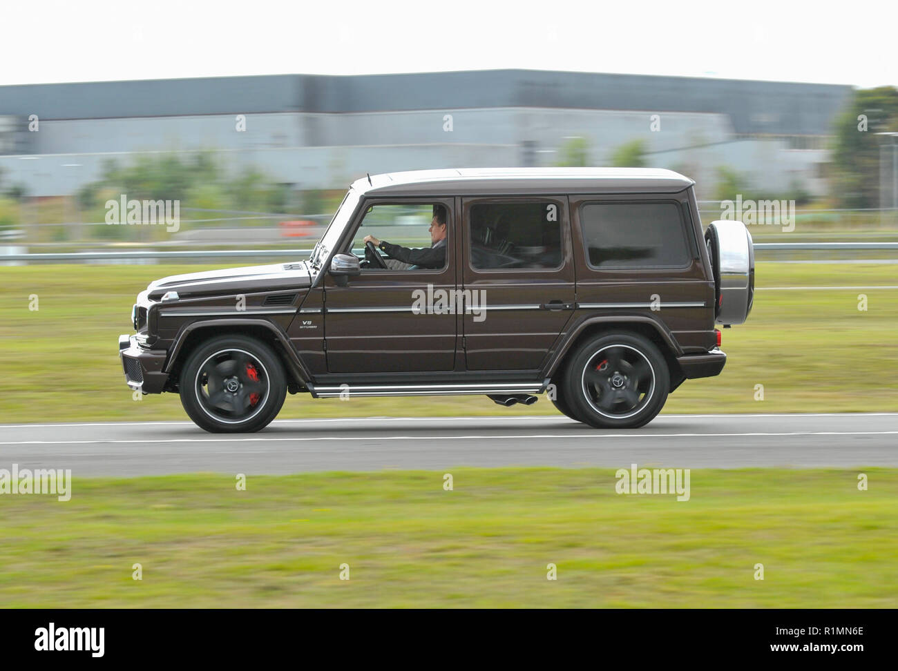 2012 Mercedes Amg G Wagen German Suv Off Roader Stock Photo