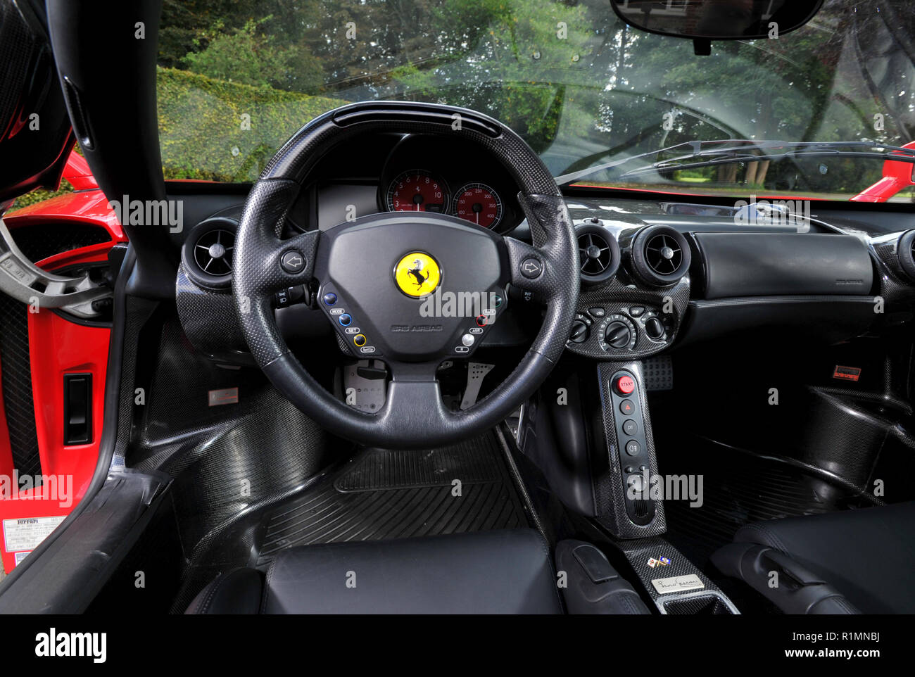 Ferrari enzo interior hi-res stock photography and images - Alamy