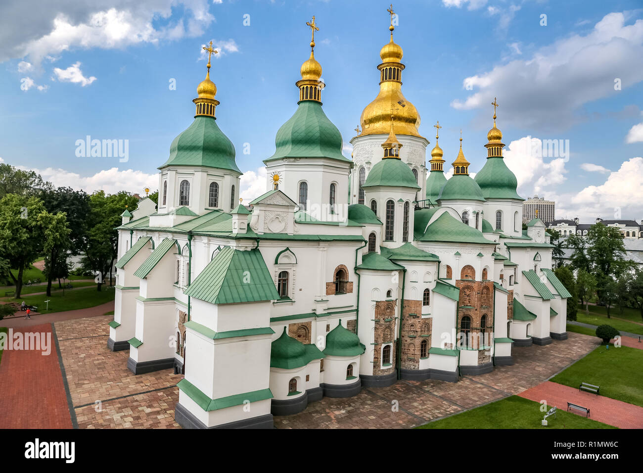 Saint Sophia Cathedral in Kiev City, Ukraine Stock Photo - Alamy