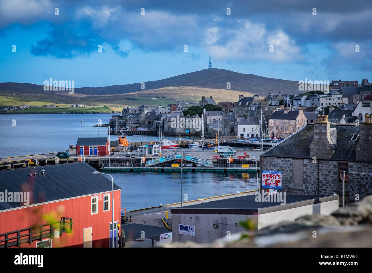 walking tour of lerwick scotland