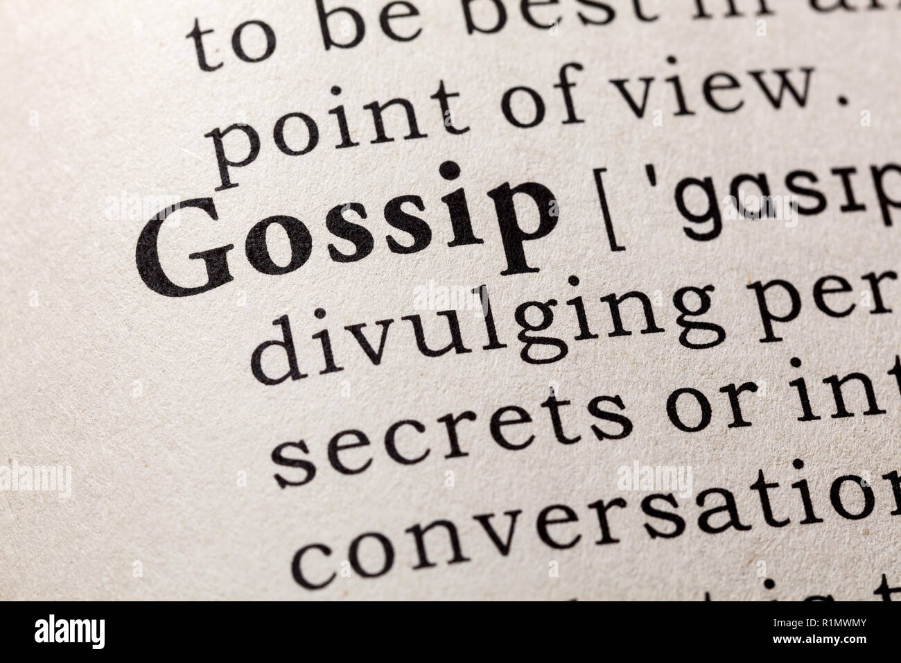 Gossip Definition