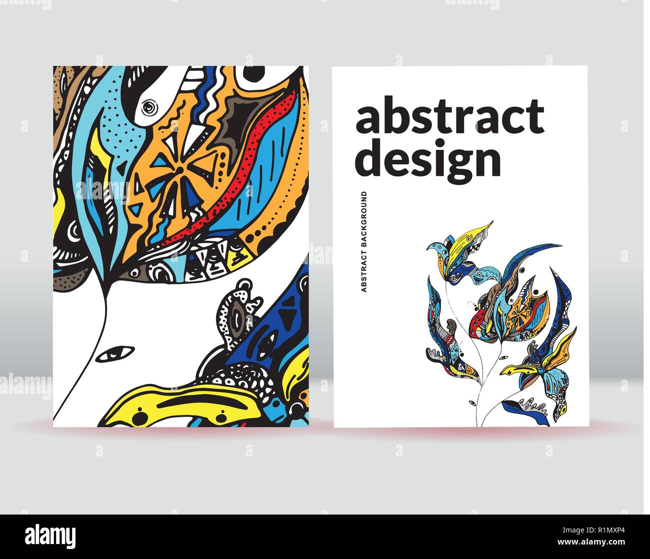 Abstract flowers background. It can be used for posters, cards, flyers