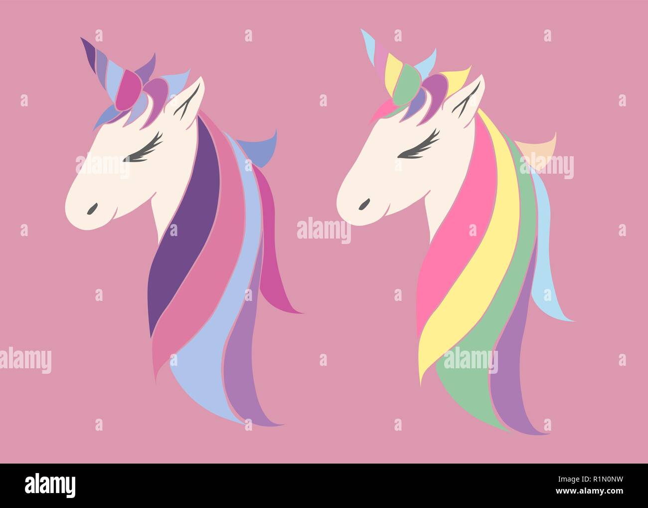 Vector Unicorn Beautiful For Girls Holiday For A Birthday Head Of A Unicorn With A Horn Mane For Coloring Stock Vector Image Art Alamy Encuentra y descarga recursos gráficos gratuitos de unicornio. https www alamy com vector unicorn beautiful for girls holiday for a birthday head of a unicorn with a horn mane for coloring image224811045 html