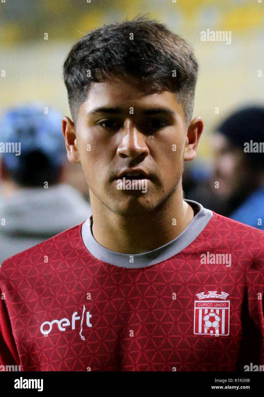 Chile League Scotiabank 1 Division 2018 C D Provincial Curico Unido Matias Ormazabal Stock Photo Alamy