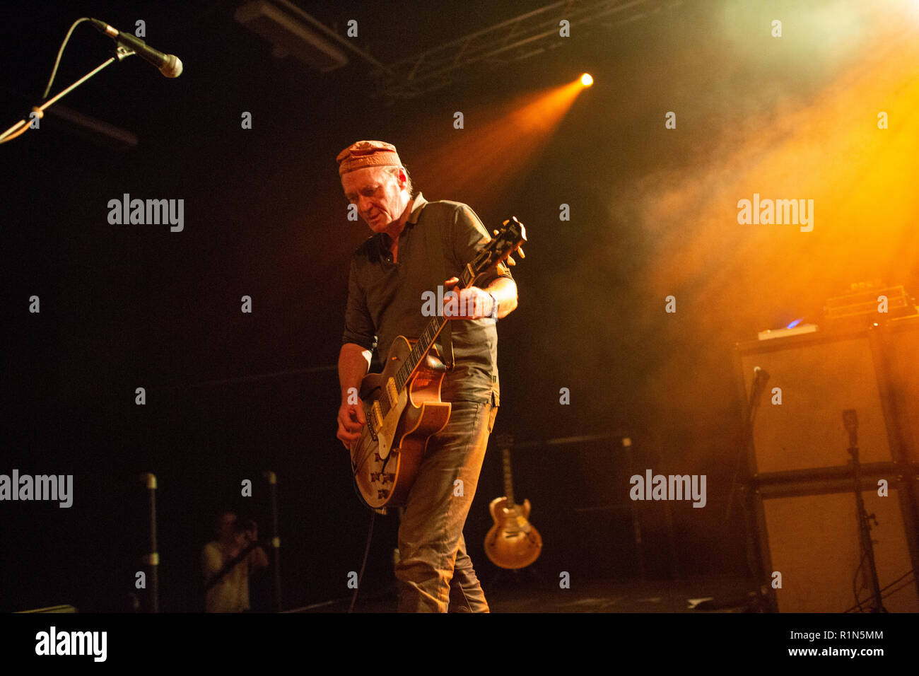 Killing Joke (guitarist Geordie Walker) - 4th Nov 2018 - Newcastle Northumbria Institute Stock Photo