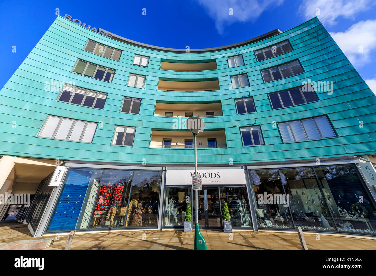 dorchester brewery square redevelopment site , dorchester county town, dorset, england, uk Stock Photo