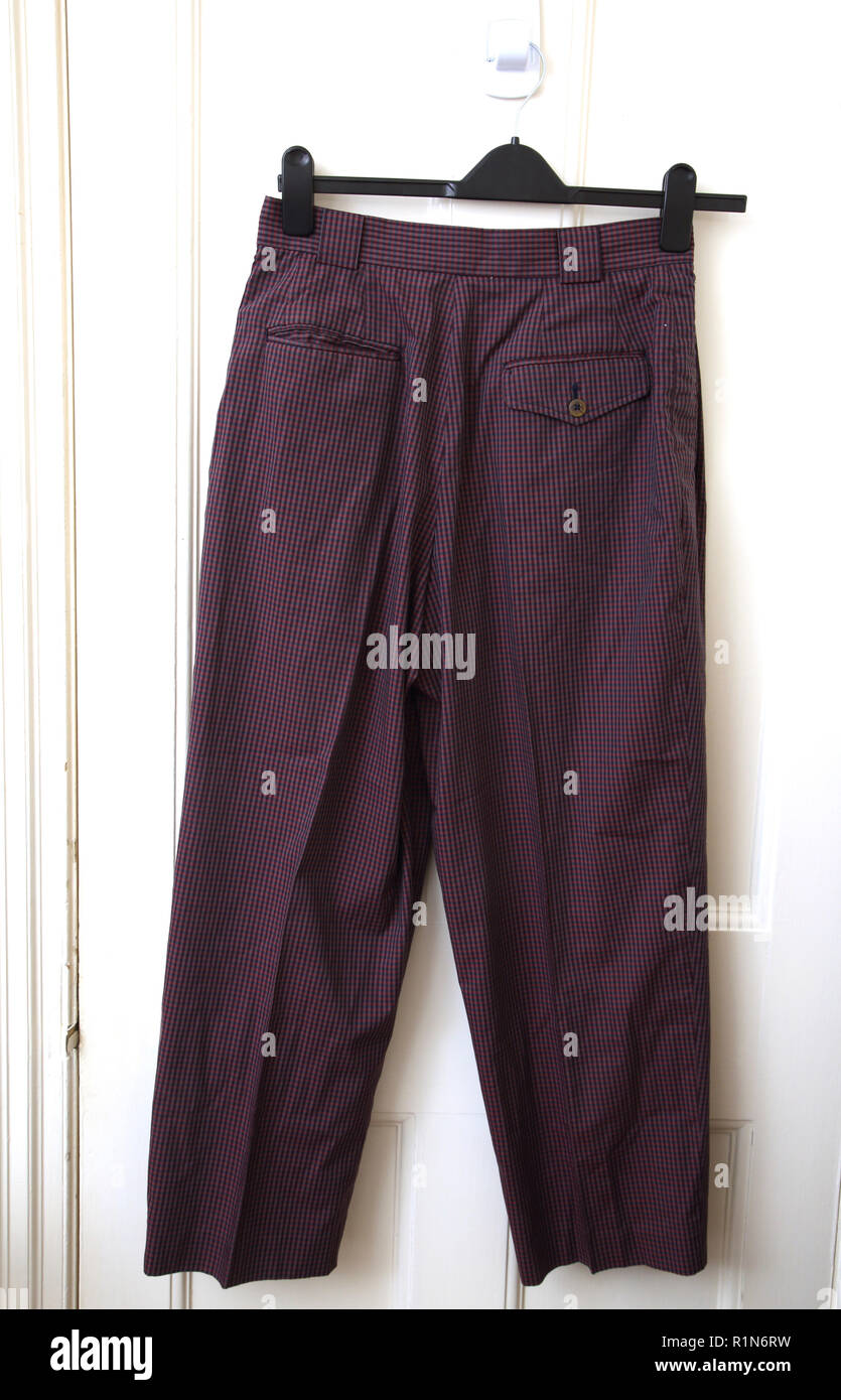 Burberry trousers hi-res stock photography and images - Alamy