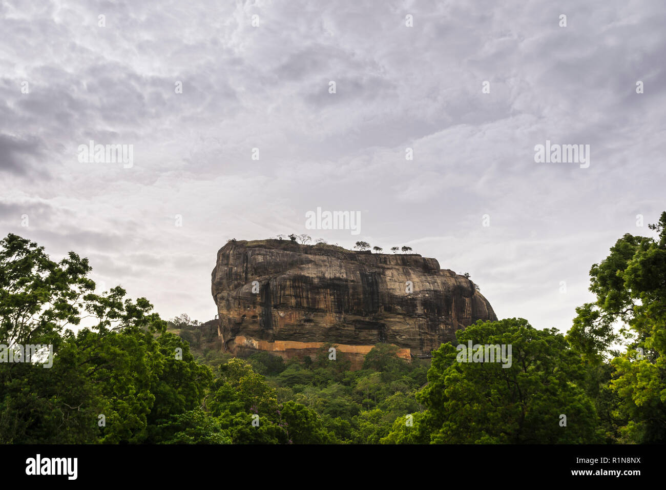 Sigiriya Rock Stock Photo