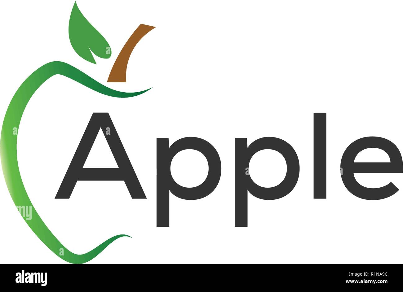 Apple graphic hi-res stock photography and images - Alamy