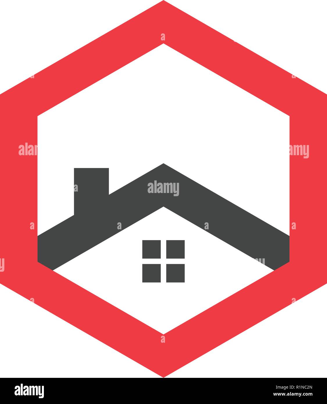 Real estate house graphic design template vector Stock Vector Image