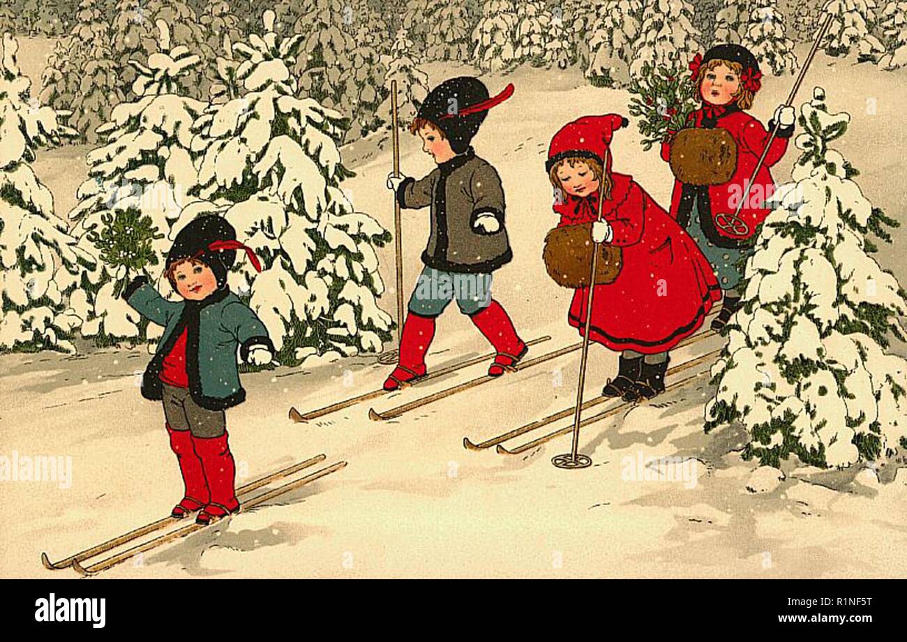 Craftsuprint vintage christmas card musicnotes