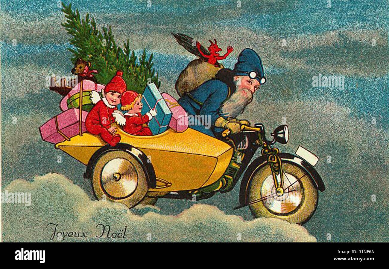 St nicolas christmas vintage hi-res stock photography and images - Alamy