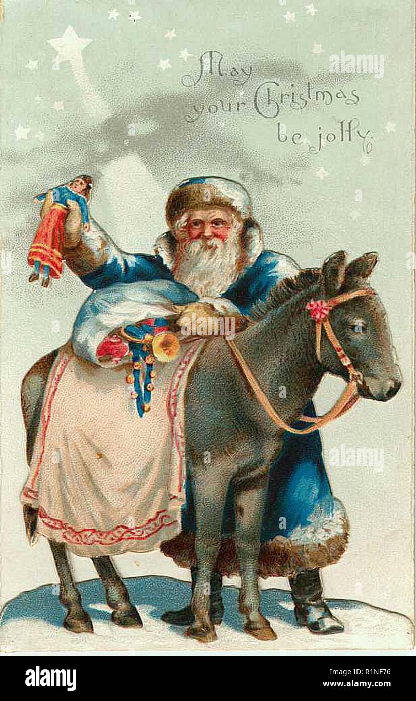 St nicolas christmas vintage hi-res stock photography and images - Alamy