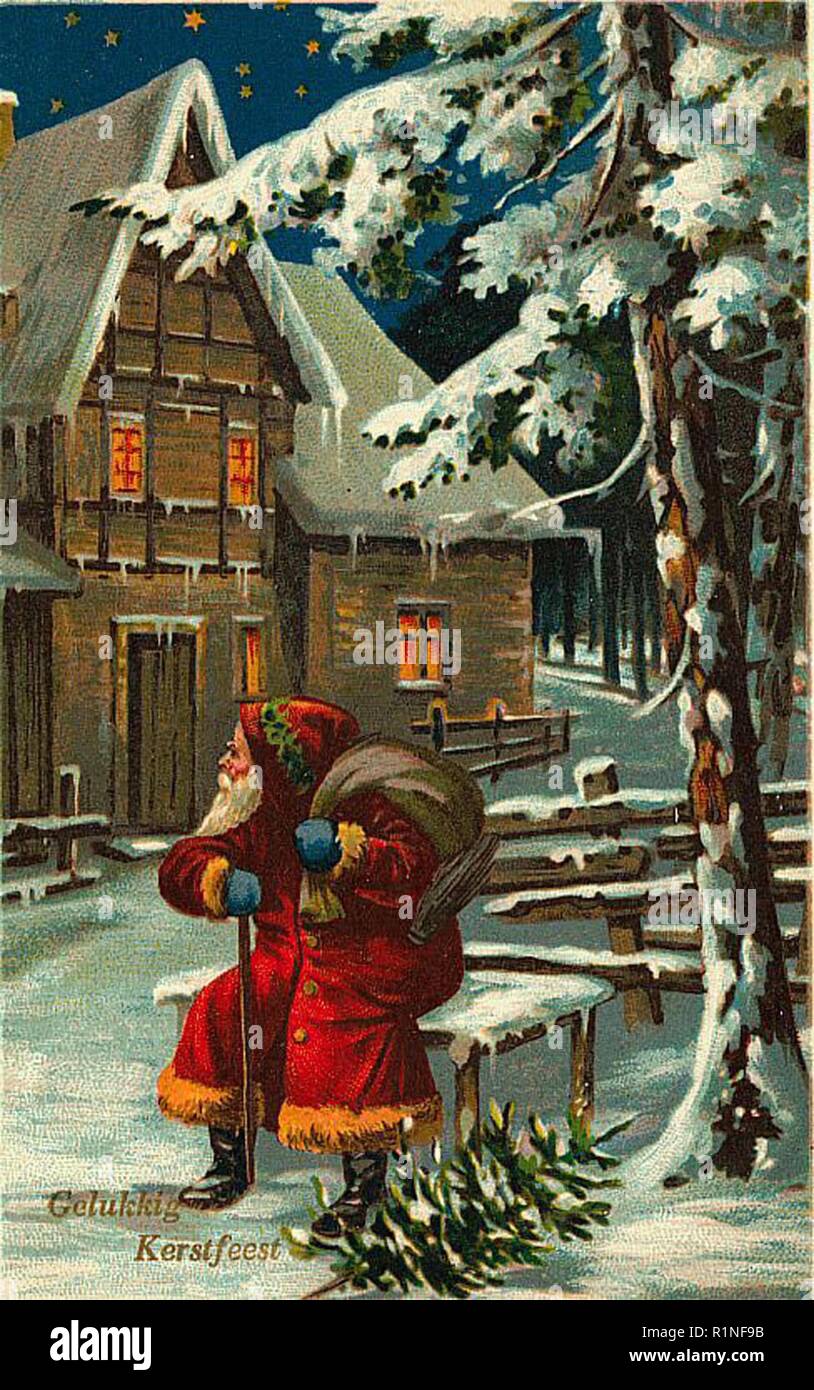 St nicolas christmas vintage hi-res stock photography and images - Alamy