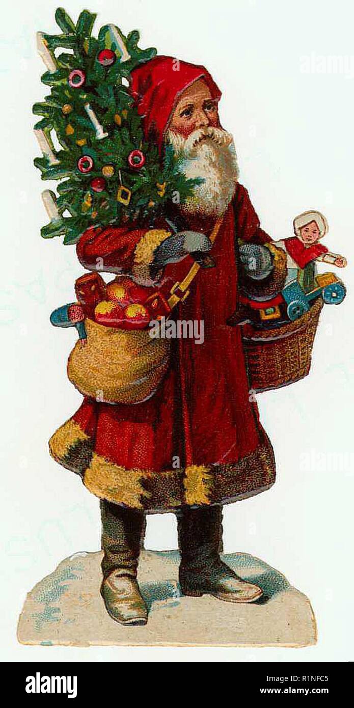 St nicolas christmas vintage hi-res stock photography and images - Alamy