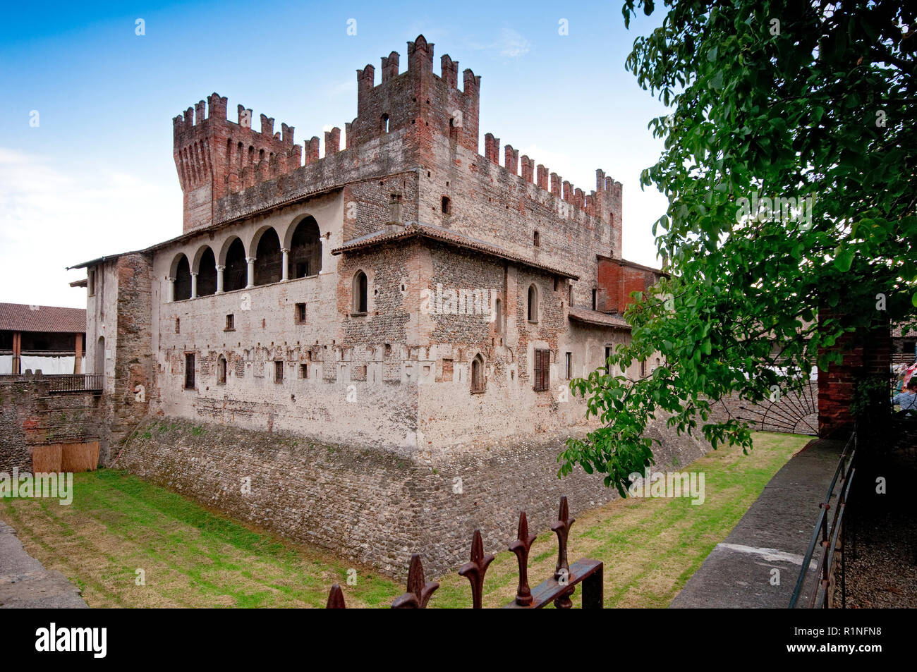 Italy, Lombardy, Cavernago, Malpaga Castle, Linked to the History of