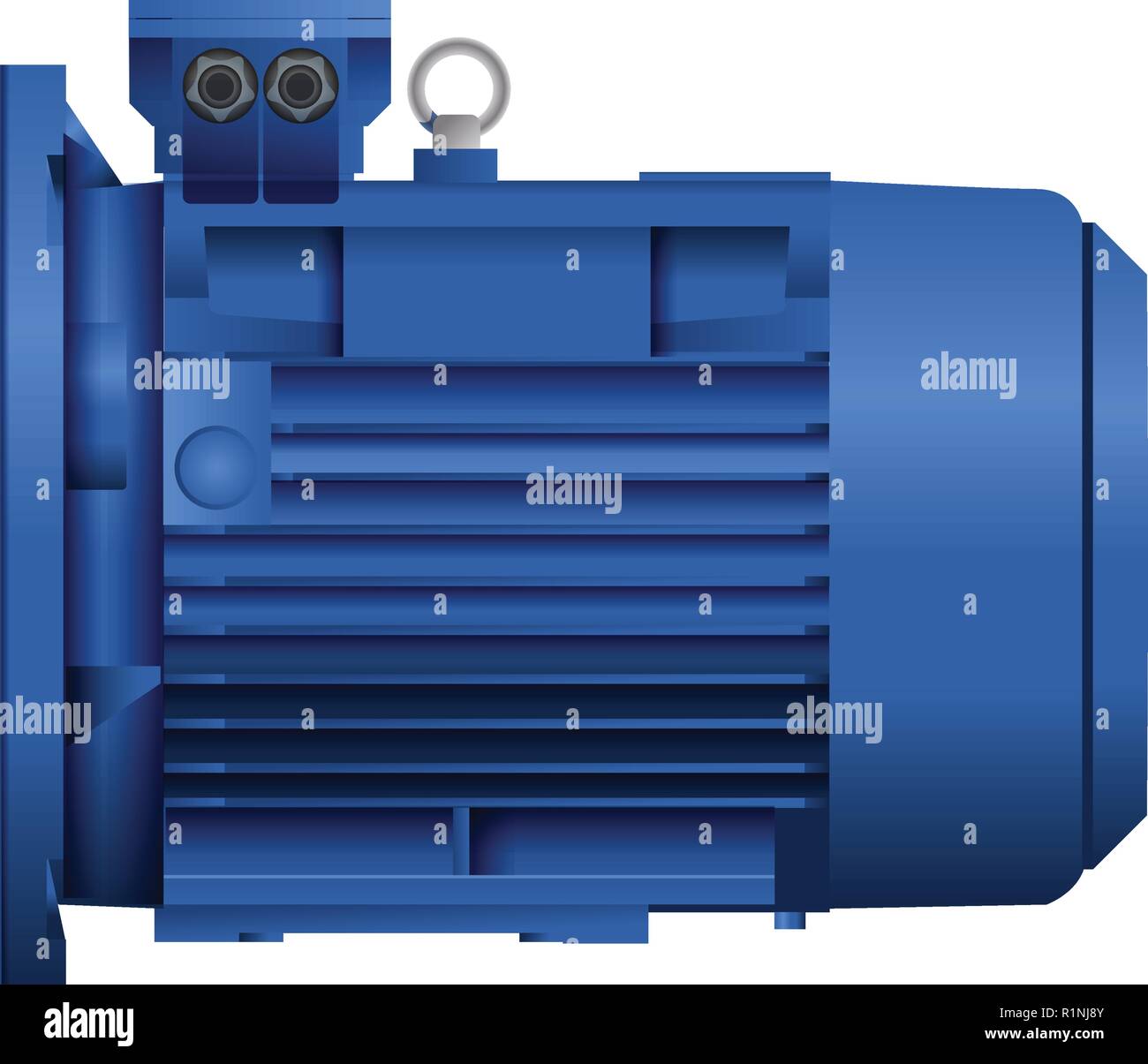 Electric motor Stock Vector Images Alamy